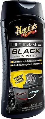 Meguiar's G15812EU Ultimate Black Plastic & Trim Restorer 355ml. Makes Black!!!! • $19.90