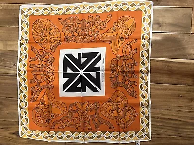 Vintage  MA CHERIE  Scarf Made In New Zealand Souvenir Tribal • $11