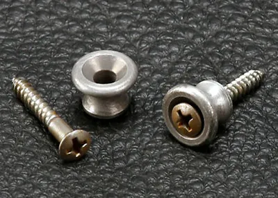 Gotoh Gibson Style Guitar Strap Buttons • Aluminium • Aged / Relic • $7.90