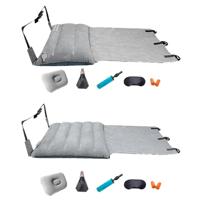 $63.71 • Buy Kids Airplane Footrest Hammock Inflatable Pillow Flights Travel Foot Rest