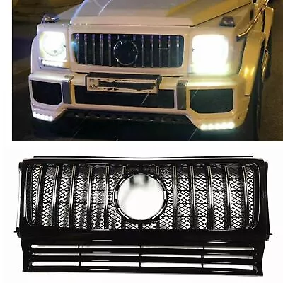 GTR Grille Grill For Mercedes Benz W463 G Wagon G550 G500 G350 G63 1990-2017 • $146.46