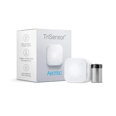 $76.49 • Buy Aeotec TriSensor, Z-Wave Plus S2 Enabled Zwave Motion Sensor, Temperature, Li...