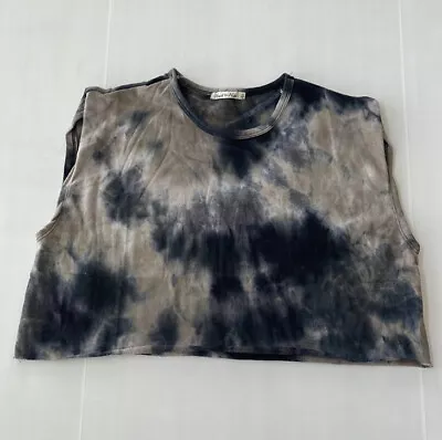 NEW Heart & Hips Tie Dye Cropped Muscle Tee Shirt Women's • $10.99