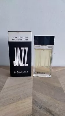 Jazz By Yves Saint Laurent Aftershave Lotion 50ml 90% Full Aftershave Cologne • £50