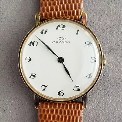 Vintage Movado Mechanical Wristwatch 17J Swiss Made For Parts/Repair • $125