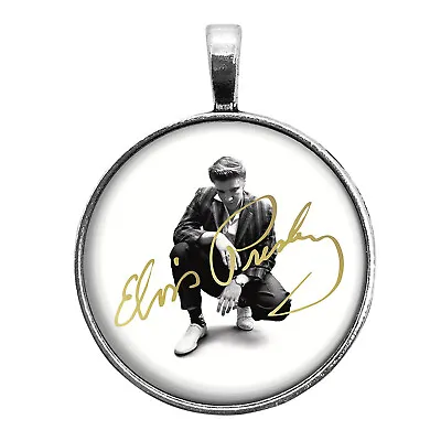 Elvis Button Reproduction Necklace Key Ring Cufflinks Tie Clip Ring Earrings • $12.95