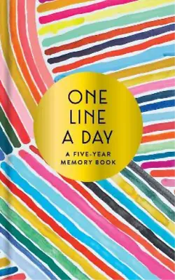 £12.53 • Buy Kindah Khalidy Rainbow One Line A Day (Diary)