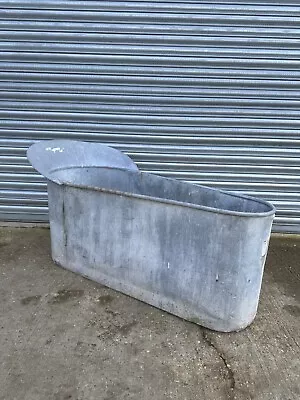 Vintage Galvanised Bath • £200