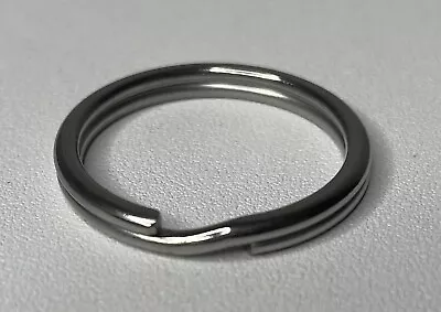 1  - 2  (25mm-50mm) 304 Stainless Steel Split Rings Key Rings - 8 Pieces • $7.75