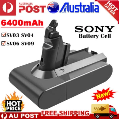 6400mAh Battery For V6 DC58 DC59 DC61 DC62 Animal SV03 SV04 SV06 SV09 DC72 • $28.49