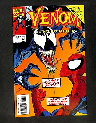 Venom: Lethal Protector #6 Spider-Man! Bagley/ De La Rosa Cover Marvel 1993 • $4.25