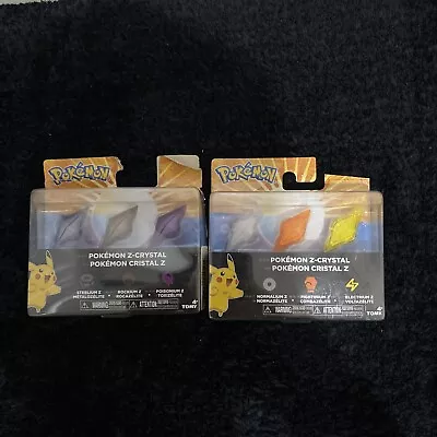 Pokemon Z Crystal Set X2 TOMY 2016 • $59.97