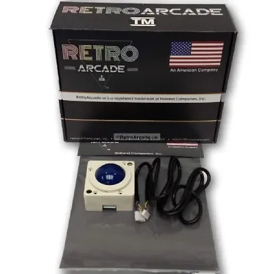 Track Ball 2 Inch Arcade Game Lit Trackball For Jamma 60-IN-1 Jamma ICade Board • $49.95