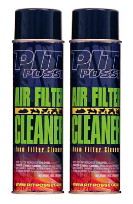 2 16oz Cans Pit Posse Foam Air Filter Cleaner Motorcycle ATV Dirt Bike USA Made • $15.50