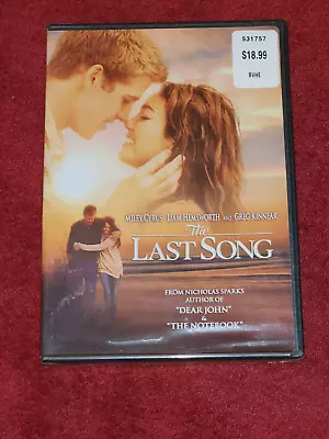 The Last Song (DVD 2010) Miley Cyrus Liam Hemsworth WS NEW • $7.47