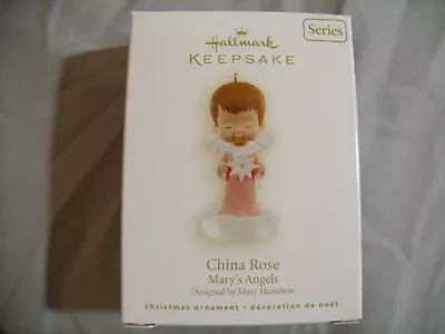 Hallmark Keepsake Mary's Angels #22 China Rose 2009 • $12