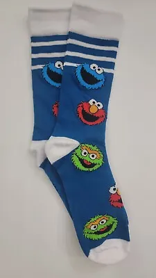 New Elmo Cartoon Crazy Novelty Dress Tube Socks • $9.99