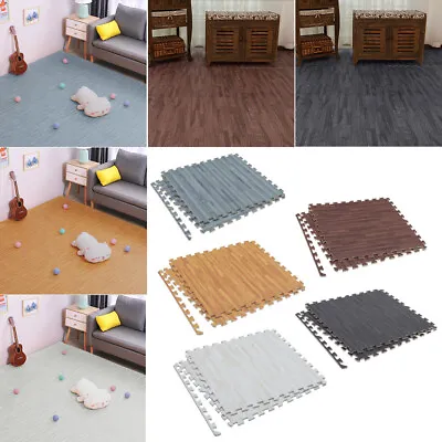 £55.95 • Buy Eva Foam Floor New Effects Interlocking Gym Play Home Workout Soft Tiles Mats