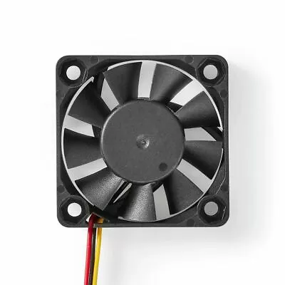 PC Fan Silent Cooling Heat Sink CPU Computer Case Silent 12V DC 3 Pin Wire Black • £11.92