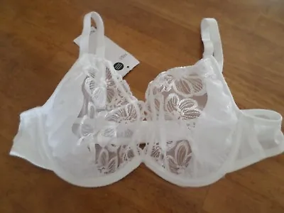 £3.99 • Buy M&S 32A White Lace Bra Marks And Spencer NEW