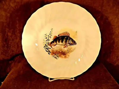 Staffordshire England Plate With Trout-myott Meakin • $9.99