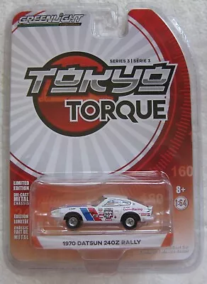 Greenlight Tokyo Torque 1970 DATSUN 240Z RALLY Series 3 • $6.99