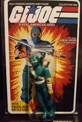 Vintage Hasbro GI Joe ARAH A Real American Hero Cobra Ninja Viper Mail Away • $230