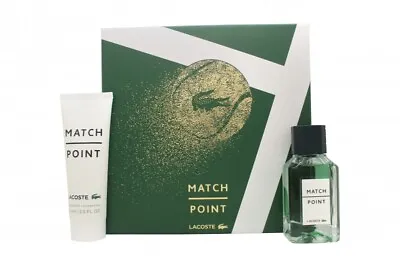 Lacoste Match Point Gift Set 50ml Edt + 75ml Shower Gel - Men's For Him. New • £36.97