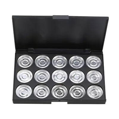 Aluminum Eyeshadow Case Make Up Pallet Container Cosmetic Case Empty • $9.36