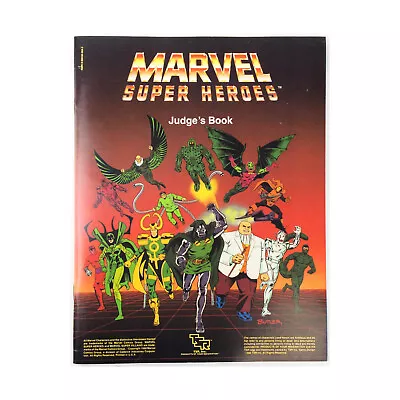 TSR Marvel Super Hero  Marvel Super Heroes - Advanced Set - Judge's Book O VG+ • $45