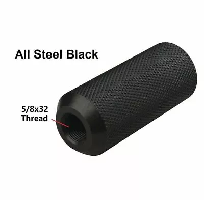 Steel Muzzle Brake Tube 1/2x28 1/2x36 5/8x24 5/8x32 TPI Thread Variation Thread • $19.99