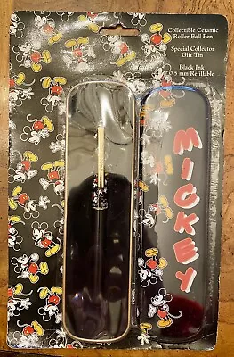 Collectible Ceramic Roller Ball Pen Mickey Mouse NEW • $8.99