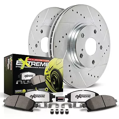 Powerstop K1364-26 2-Wheel Set Brake Discs And Pad Kit Front For Grand Marquis • $302.16