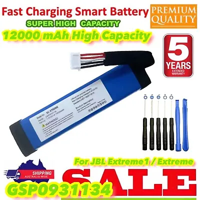 $47.66 • Buy 12Ah 37.0Wh Battery For JBL Xtreme1 Extreme Xtreme 1 GSP0931134 With Tools