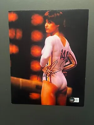 Nadia Comaneci Hot Signed Autographed Olympic Gymnast 8x10 Photo Beckett BAS Coa • $70