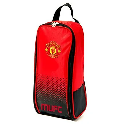 £11.99 • Buy Manchester United Shoe Boot  Bag - Fade Print School 