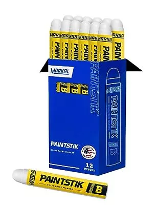 Markal 80220 B Paintstik Solid Paint Ambient Surface Marker White • $22.15