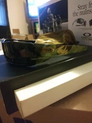 New Oakley Artist Series Gascan C100 Frame W/grey Lenses Sunglasses 12-759  • $244.99