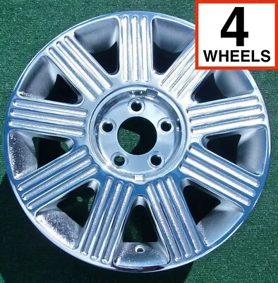 4 New Chrome Lincoln TownCar Wheels OEM Factory Style 17 Inch Set TOWN CAR 3502 • $1189