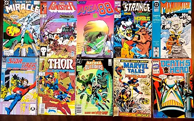 10 Mixed Used Comics DC Marvel Eclipse • $14.99