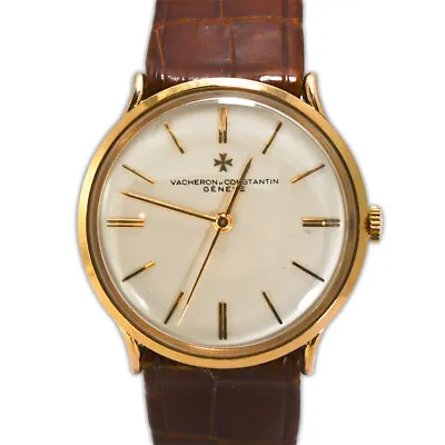 18K Yellow Gold Vintage Vacheron Constantin Wristwatch (33m) • $5000
