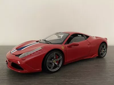 Hot Wheels Elite 1:18 Ferrari 458 Speciale RARE (READ DESCRIPTION) • $315