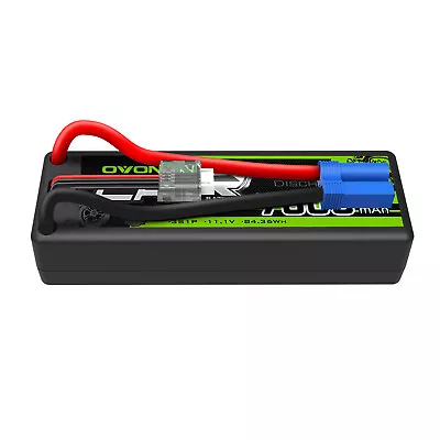 OVONIC  11.1V 50C 7600mAh 3S Lipo Battery EC5 For ARRMA FELONY  Losi  Drag Car • $35