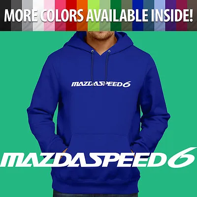 Car Mens/Unisex Pullover Hoodie Sweater Custom Mazdaspeed 6 Mazdaspeed6 MPS COBB • $37.98