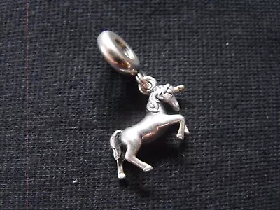 Pandora Charm Unicorn With Gold Coloured Horn Marked S925 ALE • £10