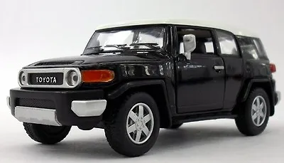 Kinsmart Toyota FJ Cruiser SUV Off Road 1:36 Scale 5  Diecast Model Car Black • $8.98