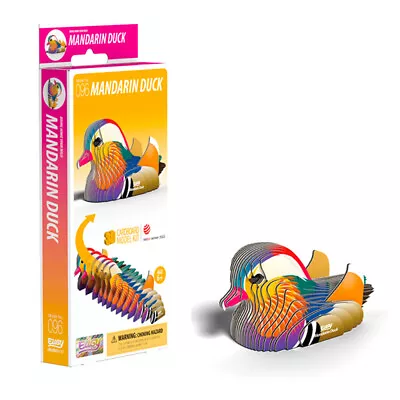 EUGY 3D Mandarin Duck No.96 Model Craft Kit • £9.45