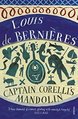 Captain Corelli's Mandolin-Louis De Bernieres-Paperback-0749397543-Good • £3.49