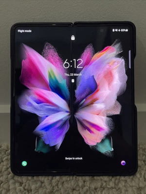 $460 • Buy Samsung Galaxy Z Fold3 5G SM-F926B - 256GB - Phantom Black (Unlocked) EXCELLENT