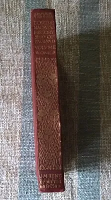 Vintage Book 1907 Lord Macaulay’s History Of England Volume 1 • £6